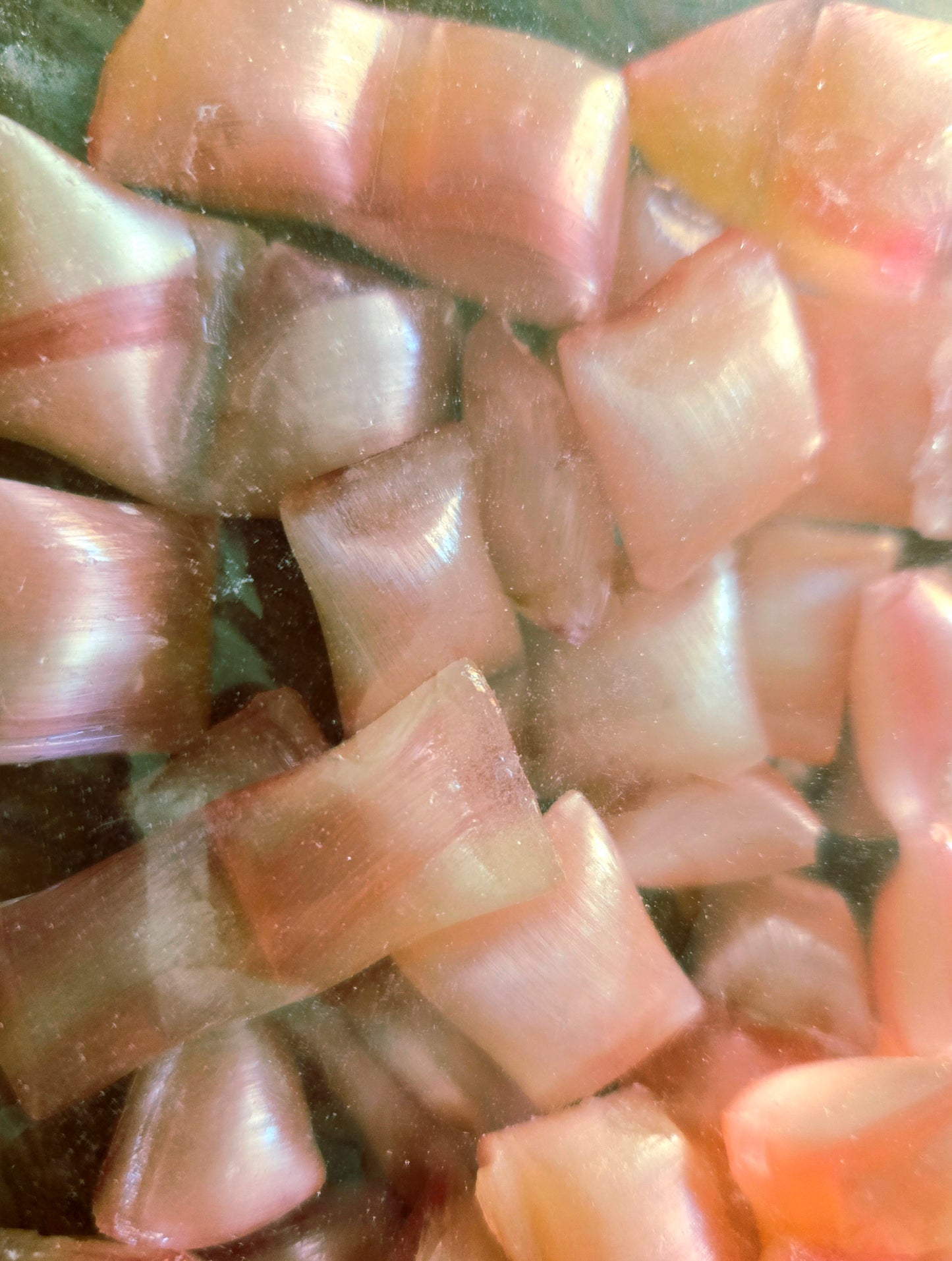 Vegan Dye Free Peppermint Candy Cane Pieces 3 oz bag