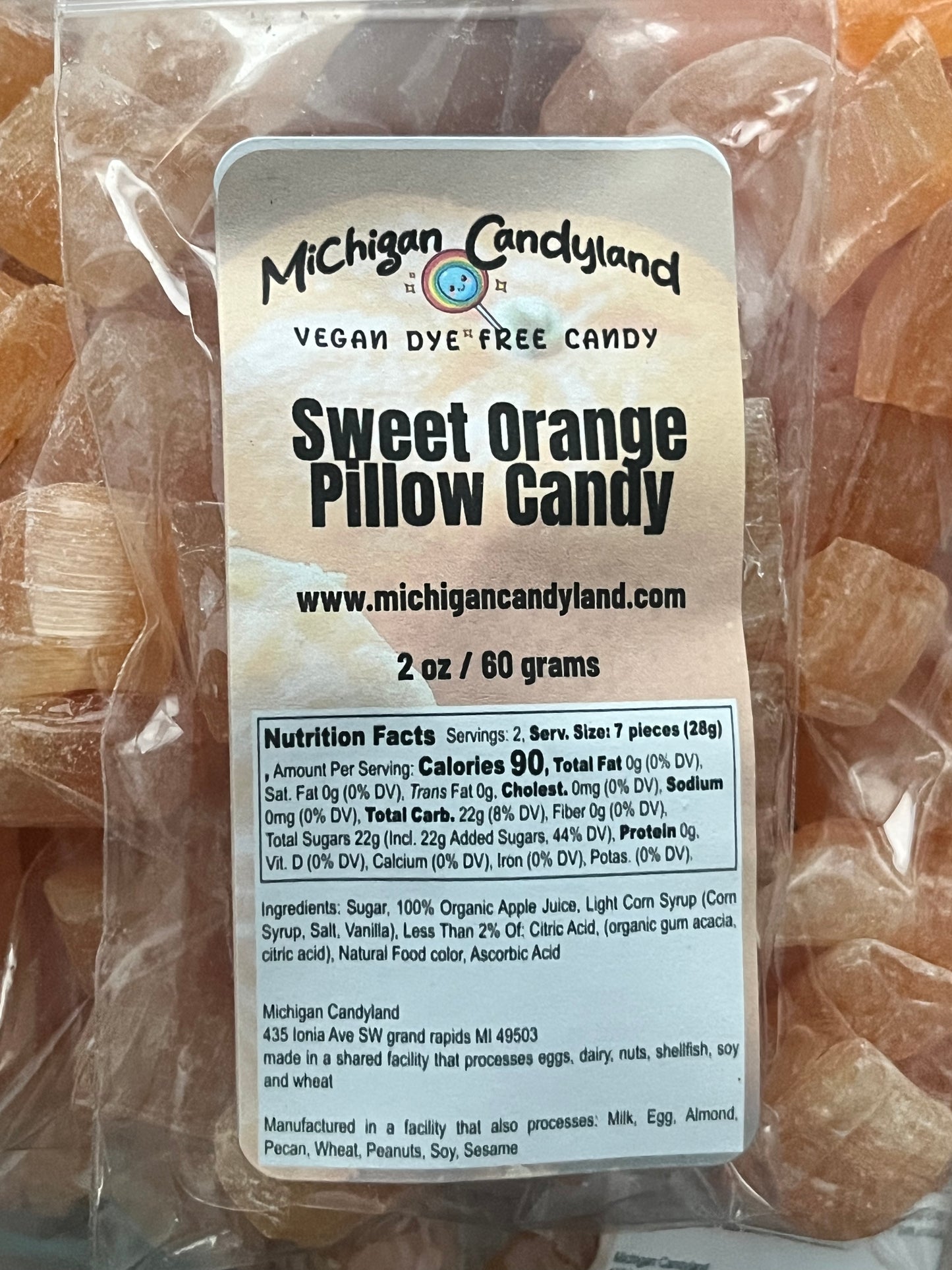 Sweet Orange Natural Candy