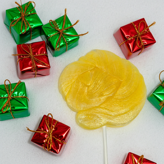 Natural Candy Apple Juice Turmeric Lollipop