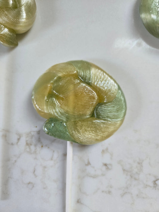 Vegan Blue Raspberry Lollipop