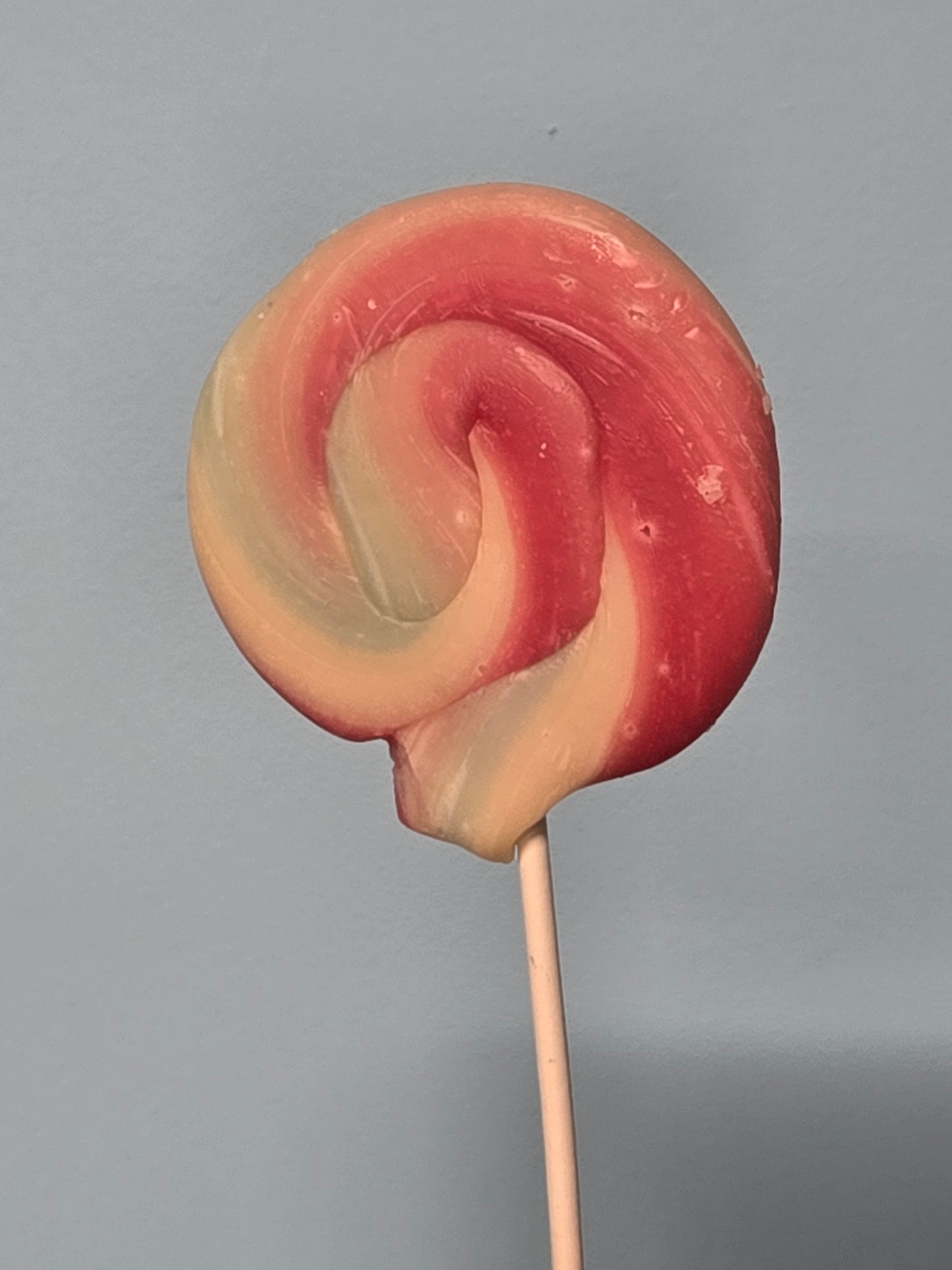 Giant Rainbow Swirl Vegan Lollipop Dye Free