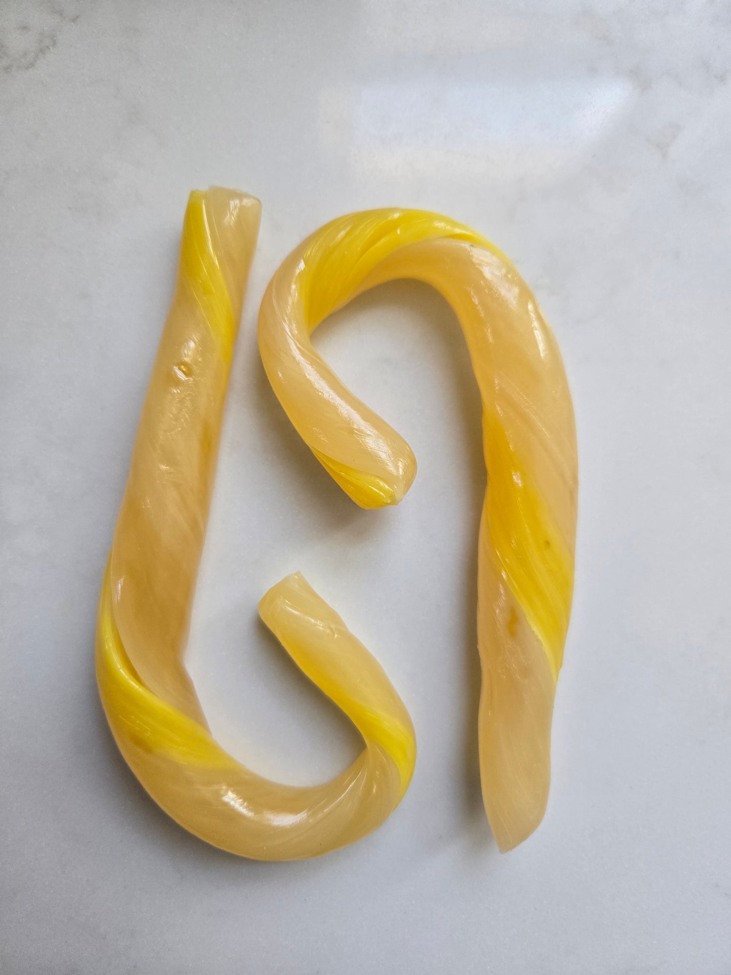 5 Pack of Dye Free Candy Canes